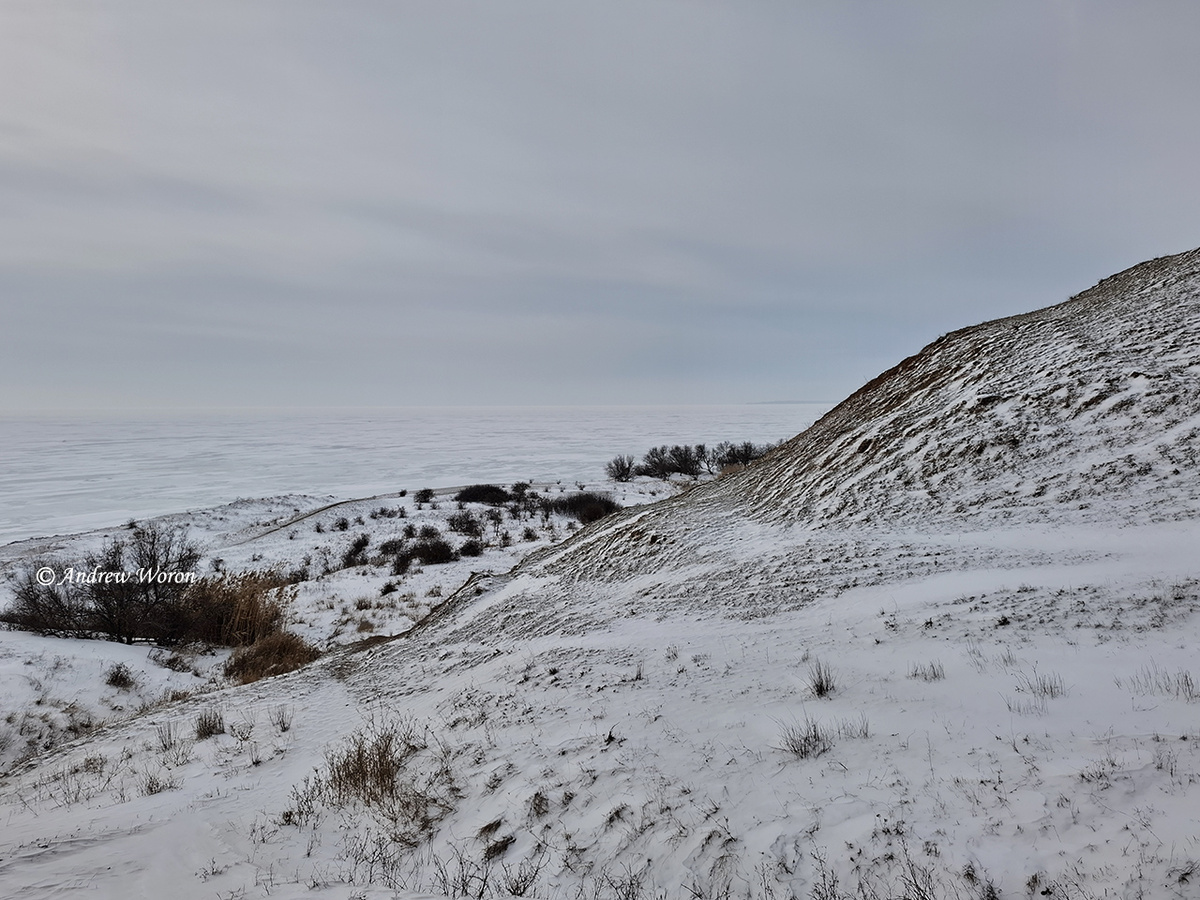 Зимние мержановские склоны
