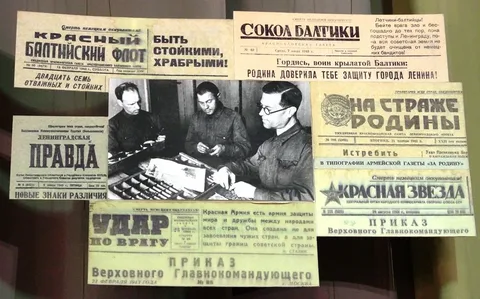Журналистика блокадного Ленинграда  Из картинок Яндекса