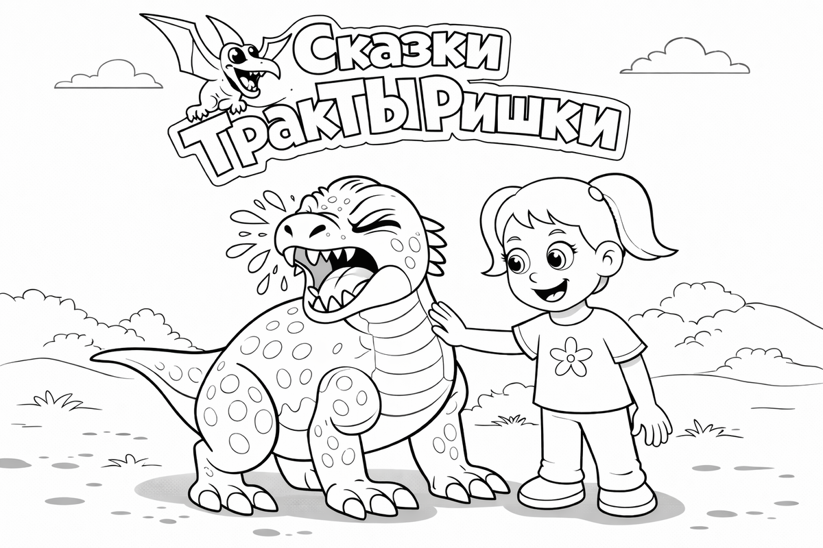 Иногда дружба начинается с простых слов — Маша заботливо поддерживает Шустрика.