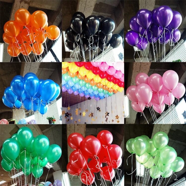    Воздушные шары самых разных цветов