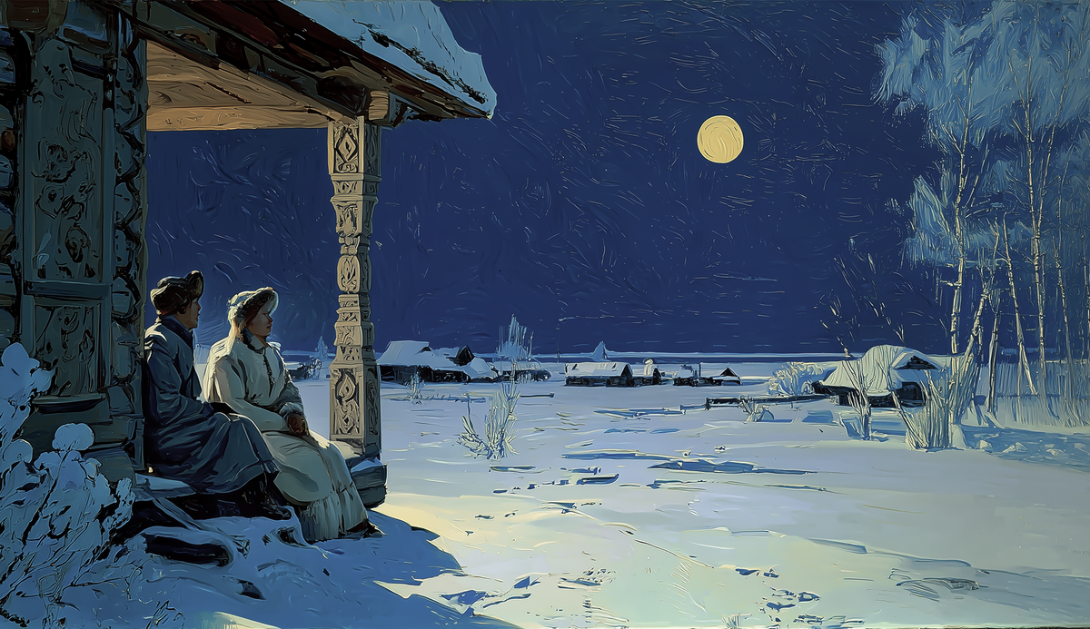 Иллюстрация Маргариты Царевой при помощи Midjourney