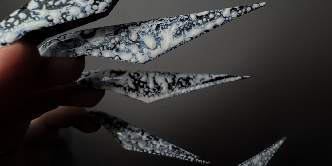 Форма ногтей «Разор» 🖤