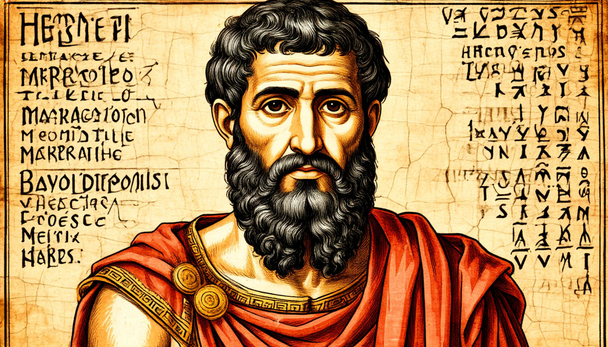 Портрет Геродота сгенерирован ИИ