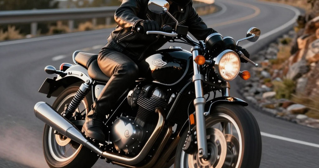 Как взгляд управляет мотоциклом!?