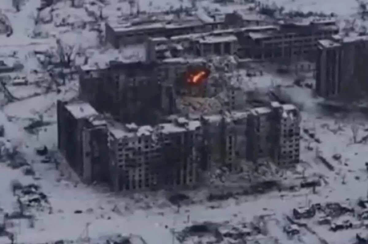    Дроны уничтожили позиции ВСУ в многоэтажках в районе Орехова