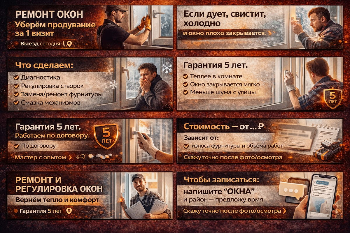 Эта структура подходит практически для любой ниши: услуги, товары, обучение.