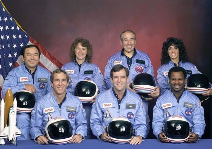 Члены миссии STS-51L. Ист. https://de.pinterest.com/pin/411164640955121246/