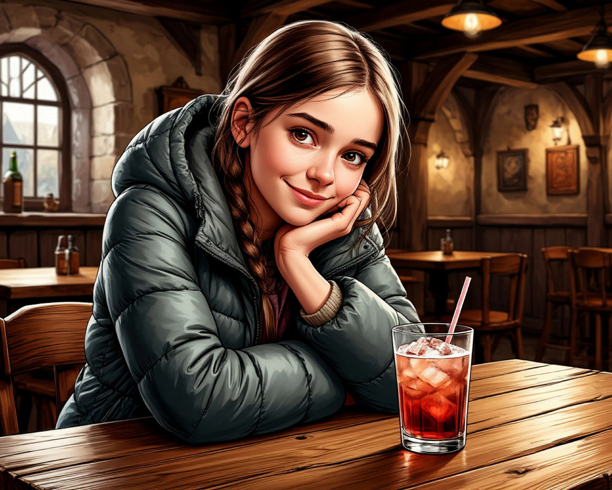 ...и вкусный коктейль впридачу.