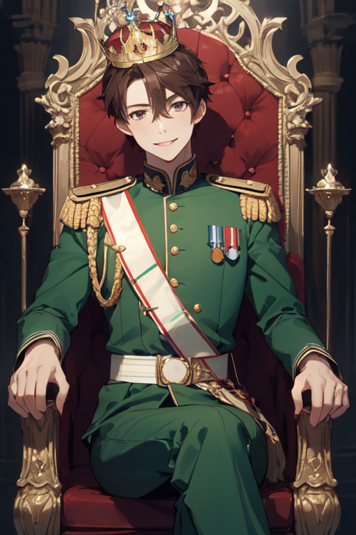 А вот моё тронное изображение