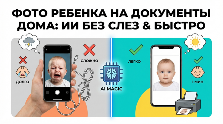    Как сделать фото ребенка на документы с помощью нейросети дома: делаем без слез за минуту admin