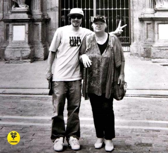 С сыном Иваном.