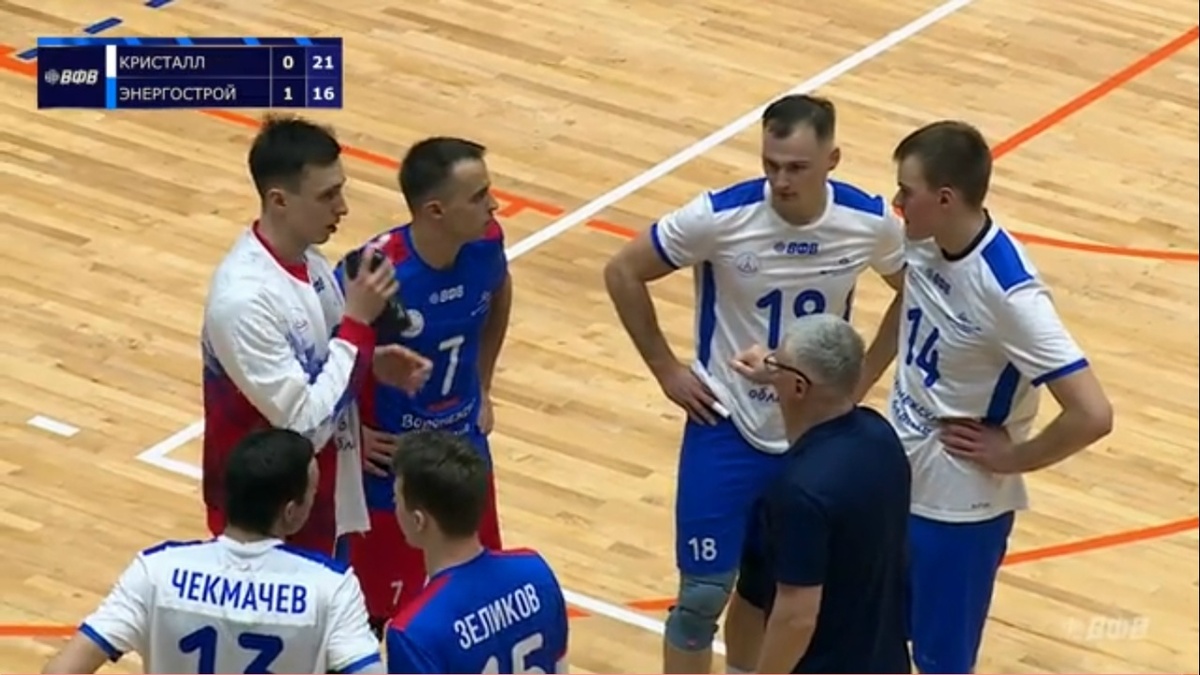 Свою лепту в сегодняшнюю победу внесли все волейболисты "Кристалла-Черкизово"!!!