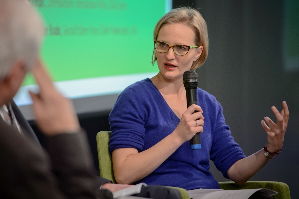    Dr. Franziska Brantner (MdB, Bündnis 90/Die Grünen, Vors. Unterausschuss Zivile Krisenprävention, Berlin) Foto: Stephan Röhl Редакция