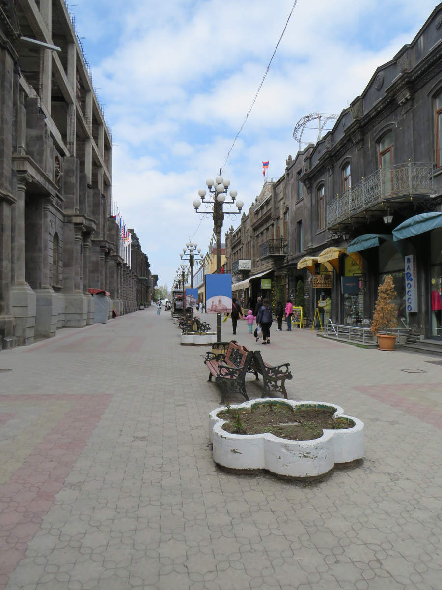 Улица Абовяна в Гюмри