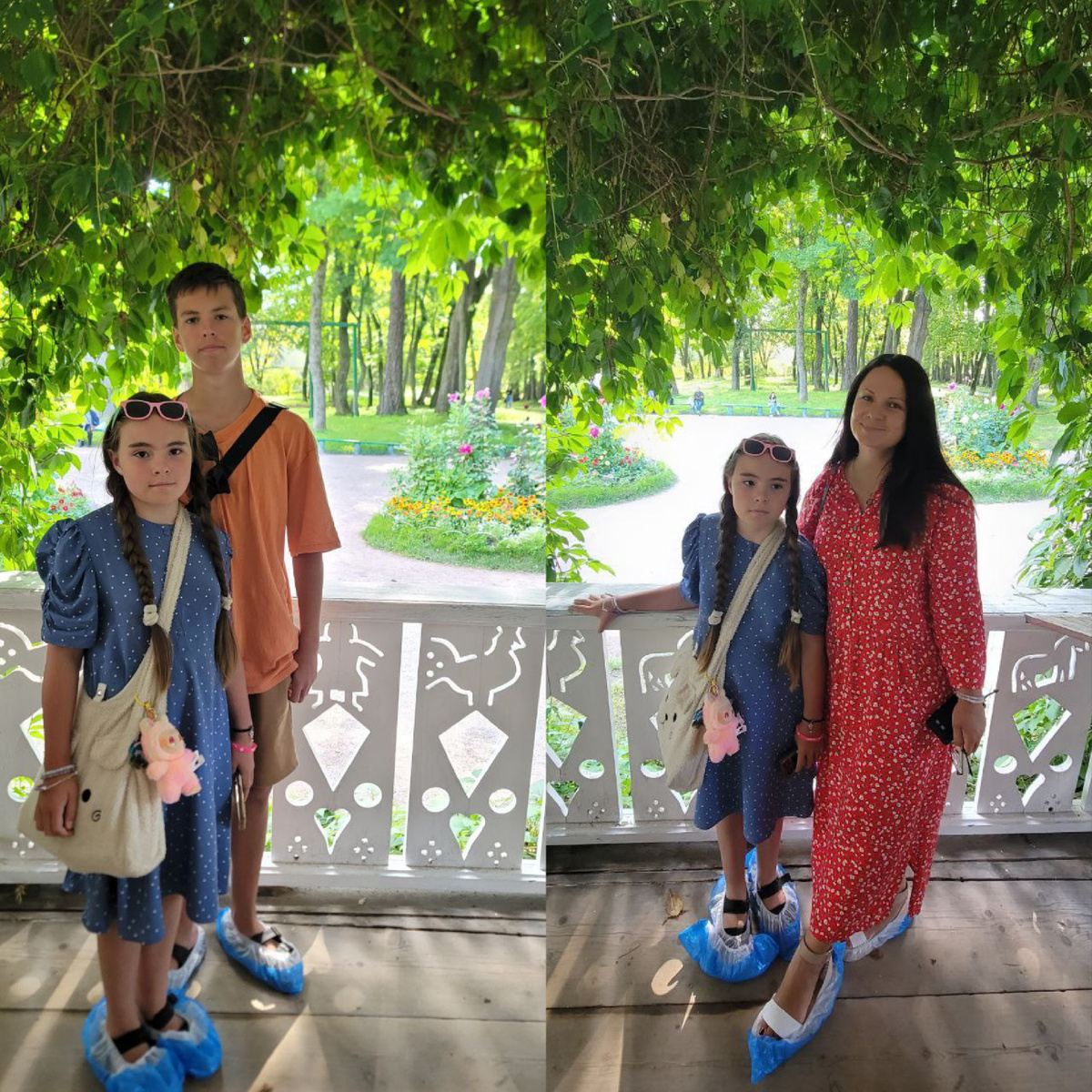 На веранде дома Толстого 