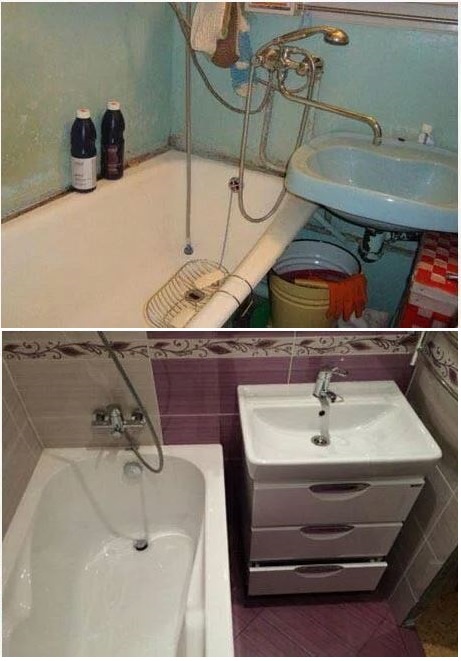 Примеры наших работ Укладка плитки в ванной 1