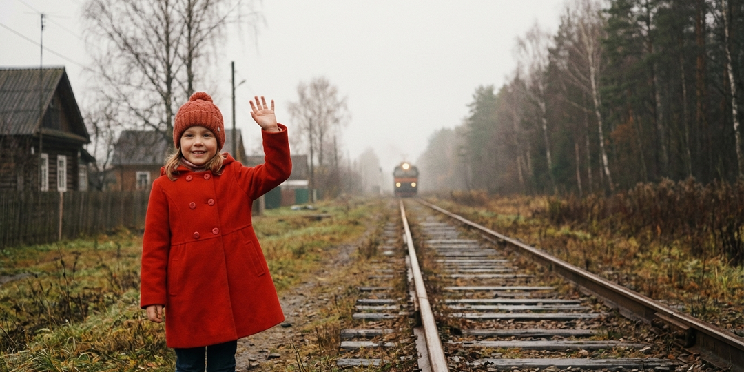 Девочка каждый день махала машинисту поезда. 15 лет. Когда она не вышла — он остановил состав