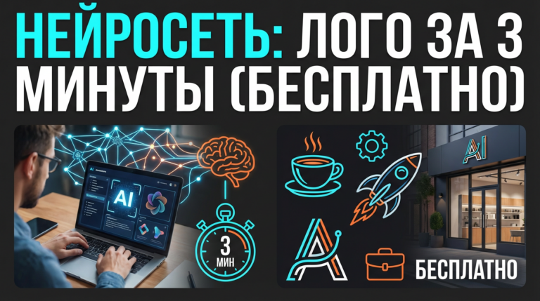   Как создать логотип с помощью нейросети за 3 минуты: для бизнеса бесплатно admin