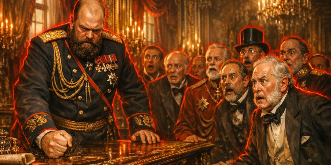 «Я вам не Сашенька»: Как русский царь ставил на место Бисмарка и гнул вилки на приемах