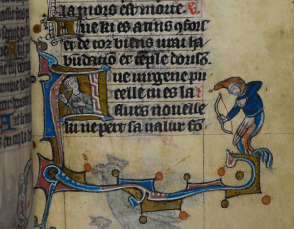 Маргиналии средневековых манускриптов.