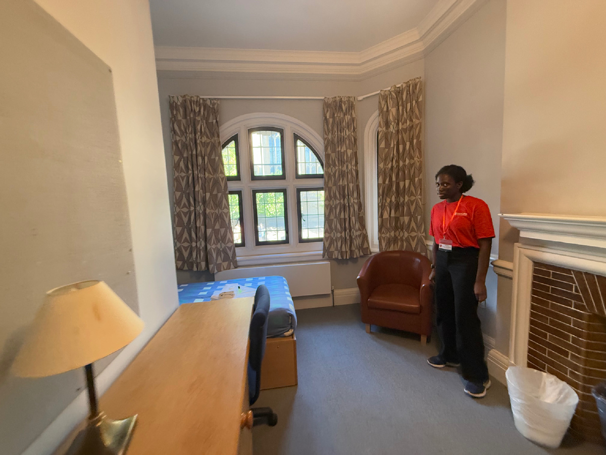 Общежитие в Оксфорде. Фотография из личного архива. 