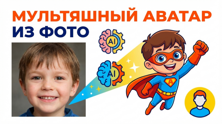    Как создать мультяшный аватар ребенка из фото с помощью ИИ: превращаем в героя мультика admin