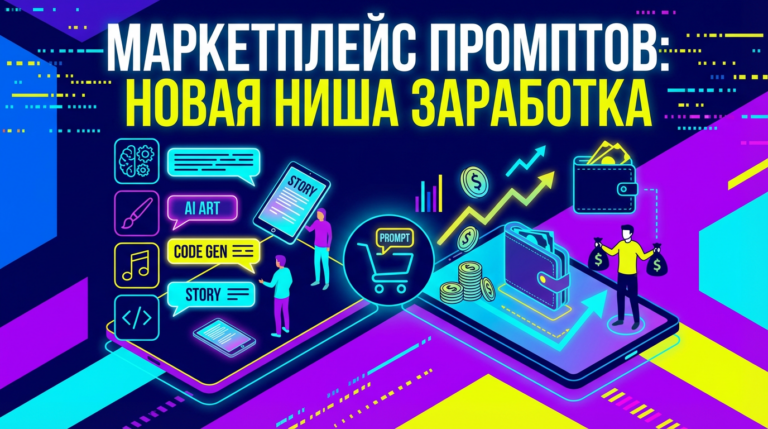    Маркетплейс промптов для нейросетей: новая ниша заработка admin