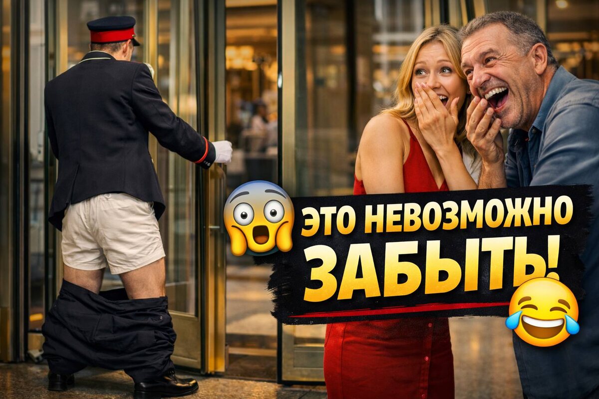 🤯 Такого от швейцара не ожидал НИКТО! Реакция гостей 🔥
