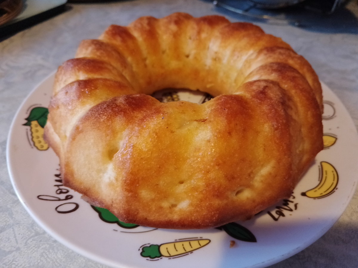 Фото автора, испекла кекс