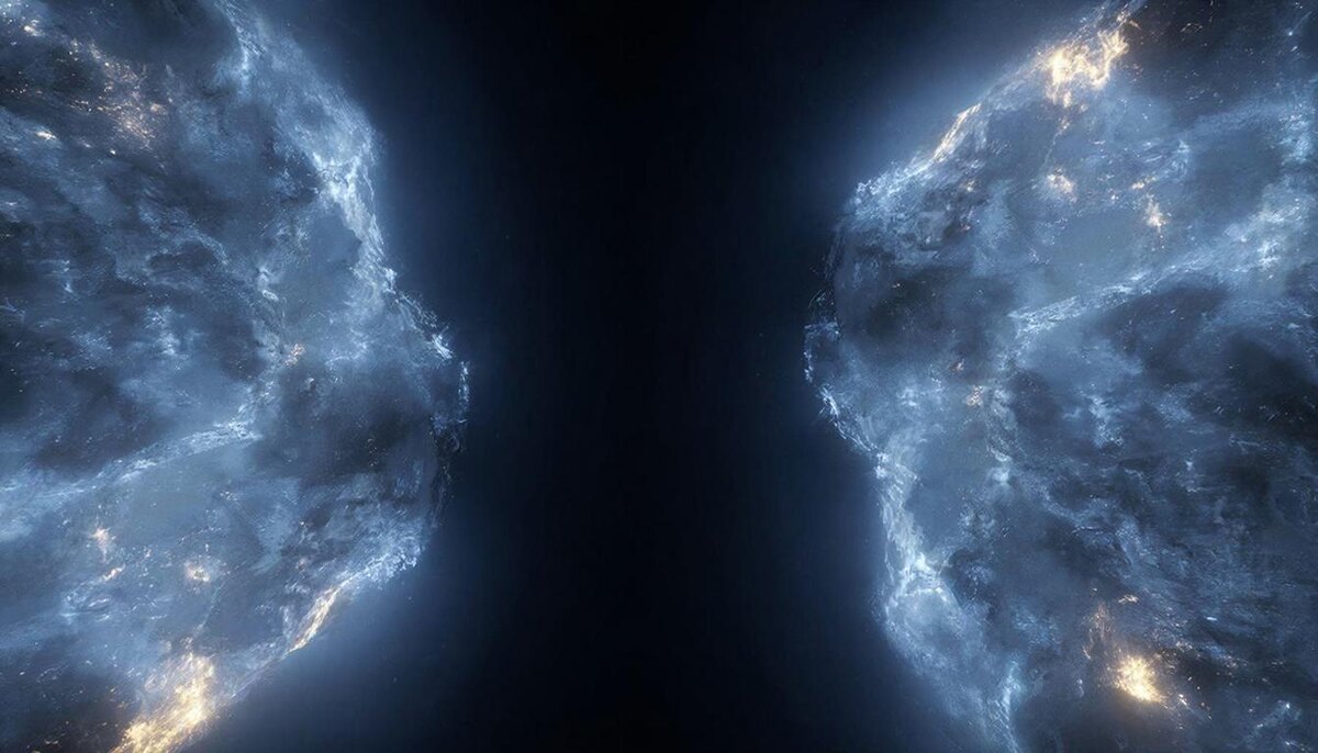 Области, которые никогда не должны были "общаться", имеют одинаковую температуру. Как будто незнакомцы на разных концах Земли каждый день надевают одинаковые носки.