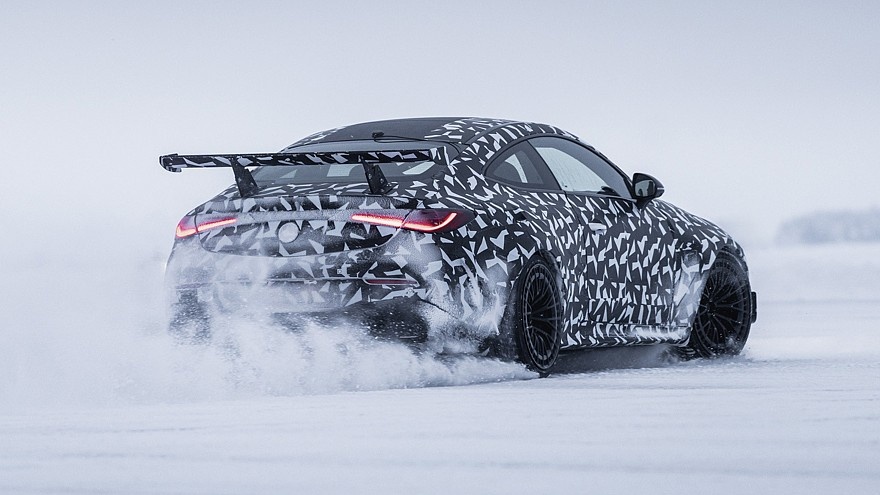    На фото: прототип будущего особенного купе Mercedes-AMG CLE