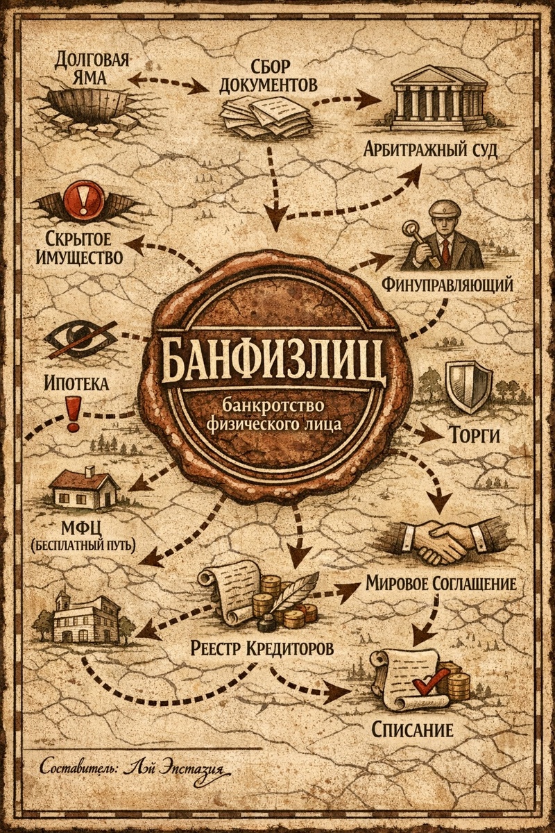 Риск оспаривания сделок: "точка невозврата" и стратегия. Банкротство физических лиц.