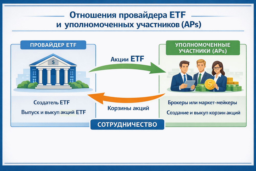 Взаимодействие провайдера и уполномоченных участников