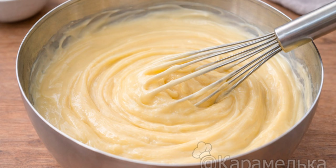 Заварной крем со сгущенкой — нежный и ароматный крем для торта «Наполеон» и не только