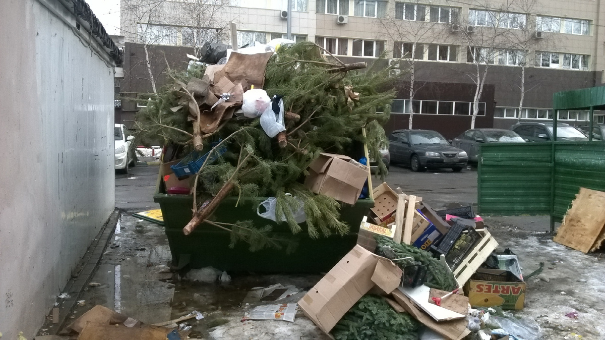 После Нового года. Москва.