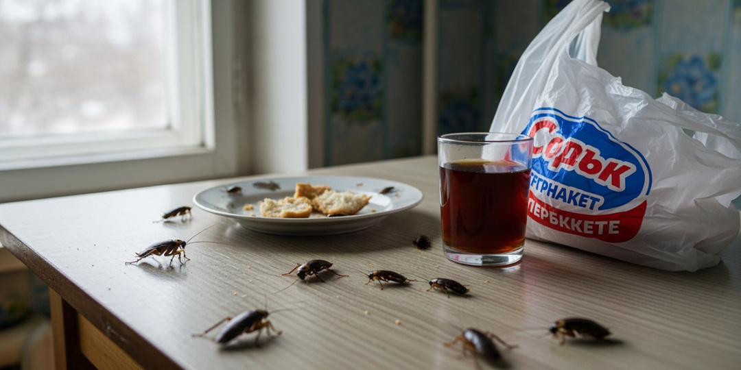 Тараканы убегают в страхе от этой приманки, которая уже есть у вас в шкафу, но вы этим еще не пользуетесь