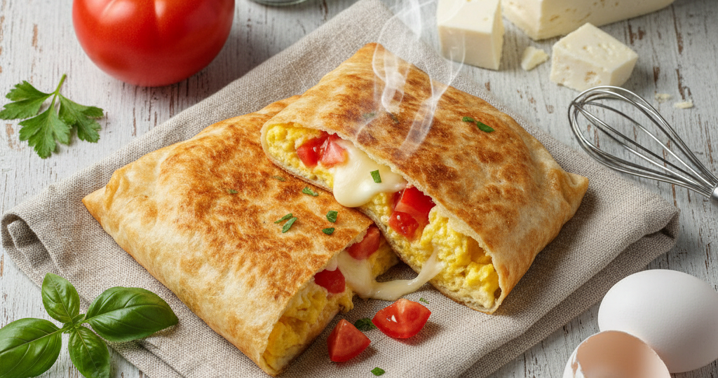 Хрустящий лаваш, тягучий сыр: идеальный завтрак, который готовится за считанные минуты