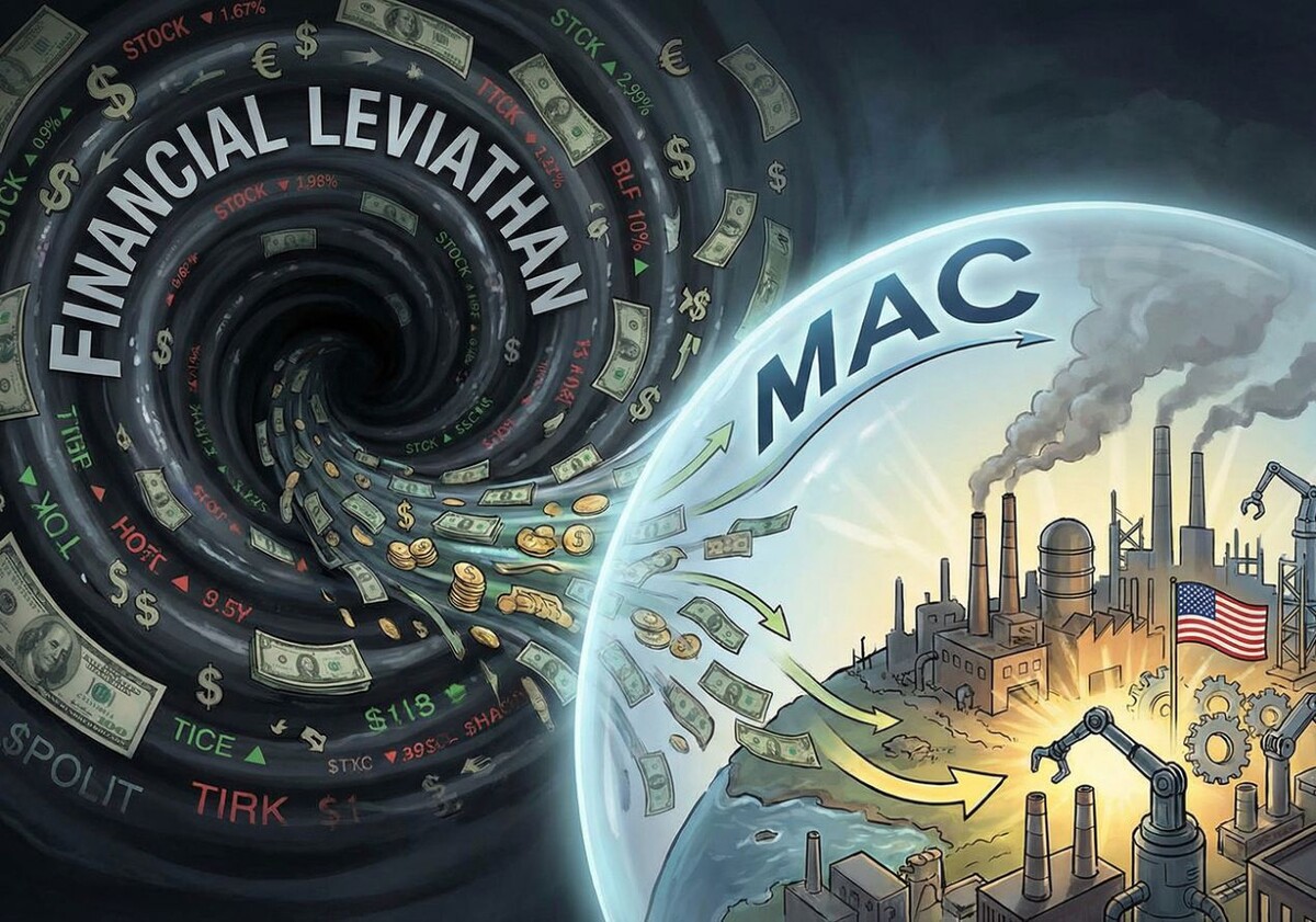    Американский финансовый левиафан мешает реиндустриализации 2: преимущества МАС