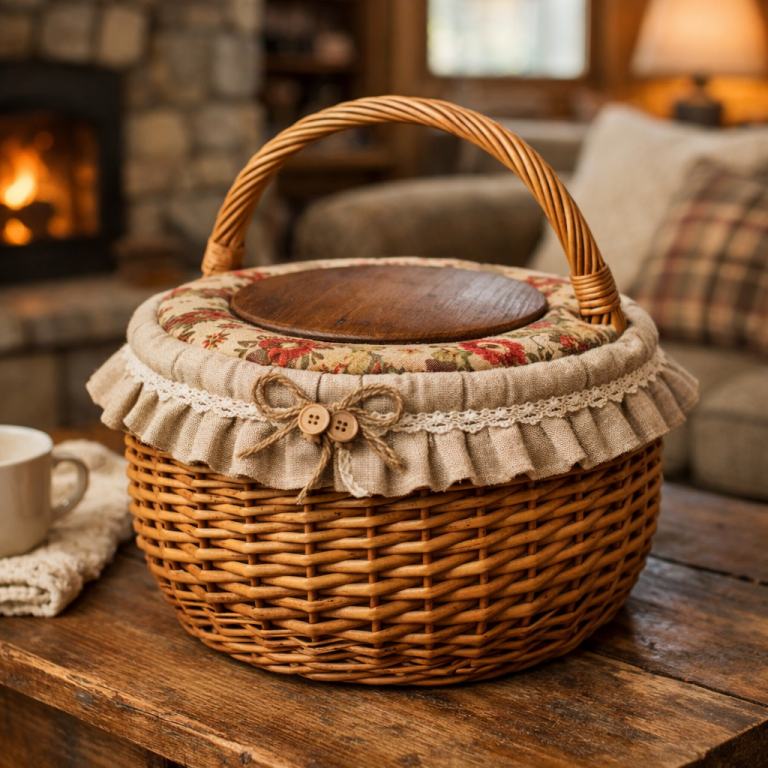    Результат работы: стильная крышка Loza