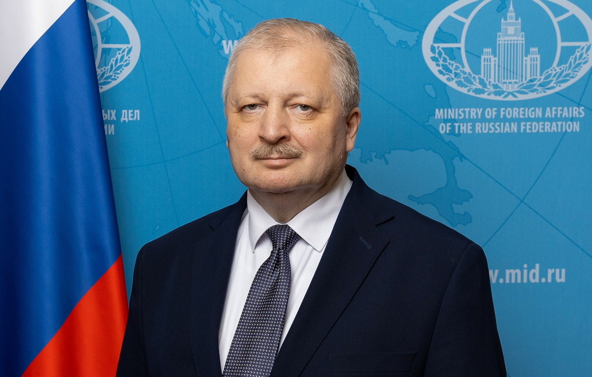    Чрезвычайный и полномочный посол РФ в США Александр Дарчиев  Пресс-служба МИД РФ/ТАСС