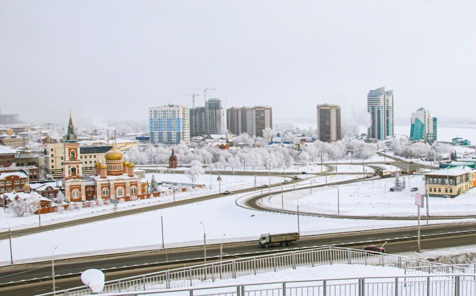    Недвижимость. Барнаул. Зима. Источник: Виталий Барабаш / СИ "Толк"