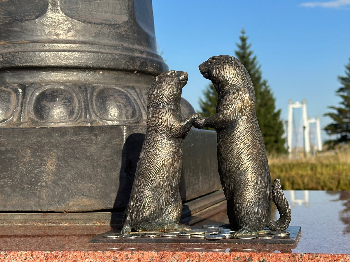 Суслики К и Р. Автор фото - моя дочь