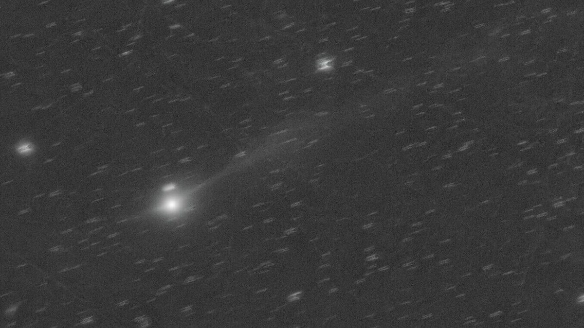 Фото космического объекта 3I/ATLAS. 11 ноября 2025 года. Фото из свободных источников