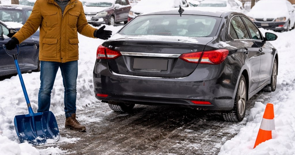 СНЕЖНЫЙ КАПИТАЛИЗМ, ИЛИ КАК Я СТАЛ БЕСПЛАТНЫМ ДВОРНИКОМ ДЛЯ ЧУЖОГО МЕРСЕДЕСА