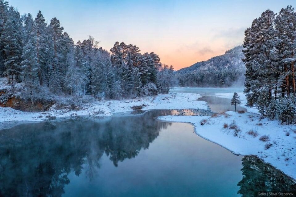    Зимний Алтай. Источник: Слава Степанов
