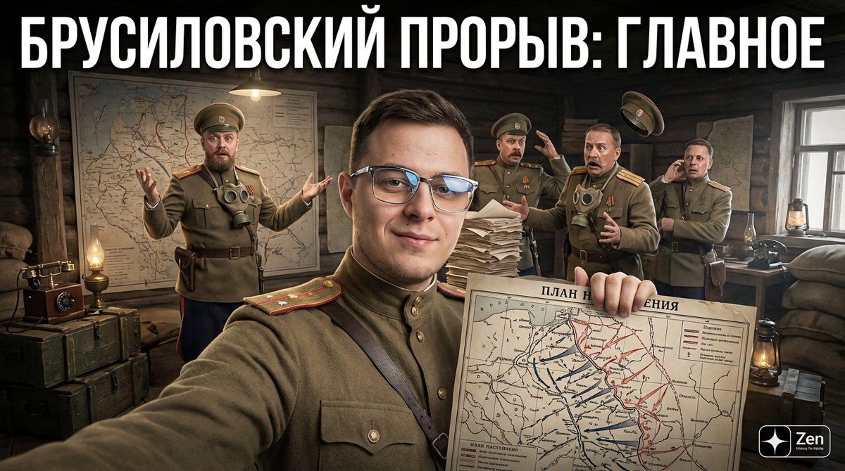 Брусиловский прорыв стал важным событием в истории Первой мировой войны.