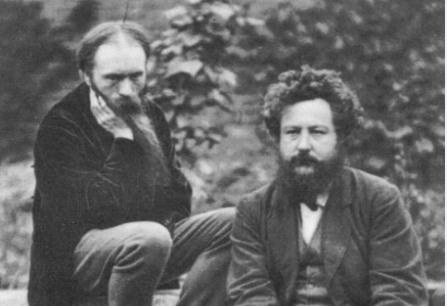 Эдвард Бёрн-Джонс и Уильям Моррис дружили всю жизнь