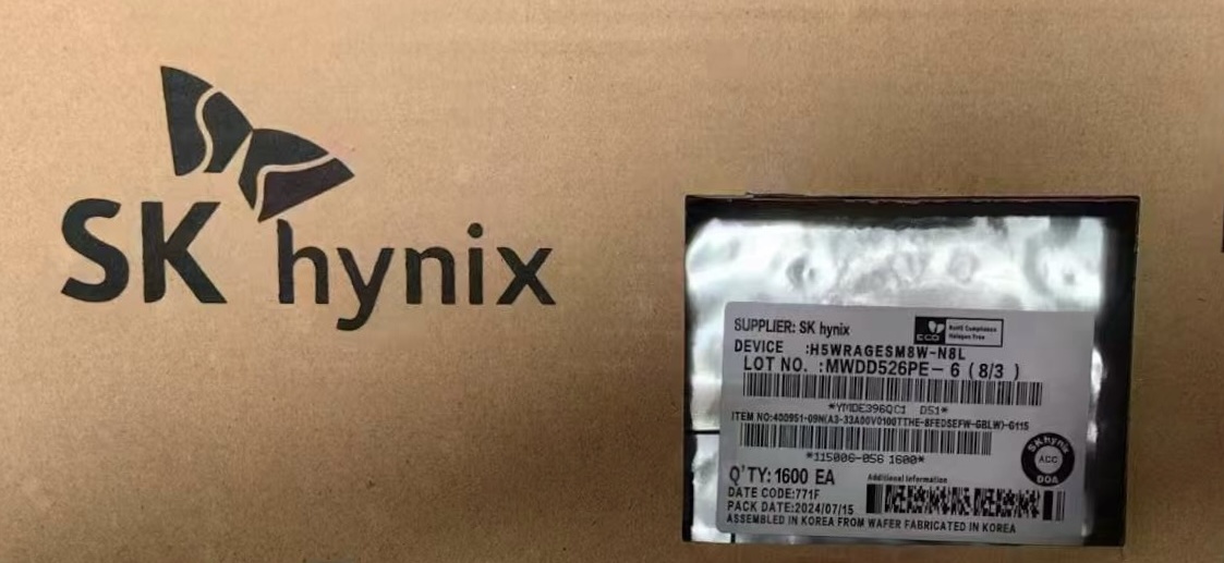 SK hynix Series H5WRAGESM8W-N8L.