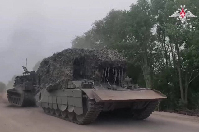    Захваченный Abrams Фото: Telegram-канал Минобороны РФ