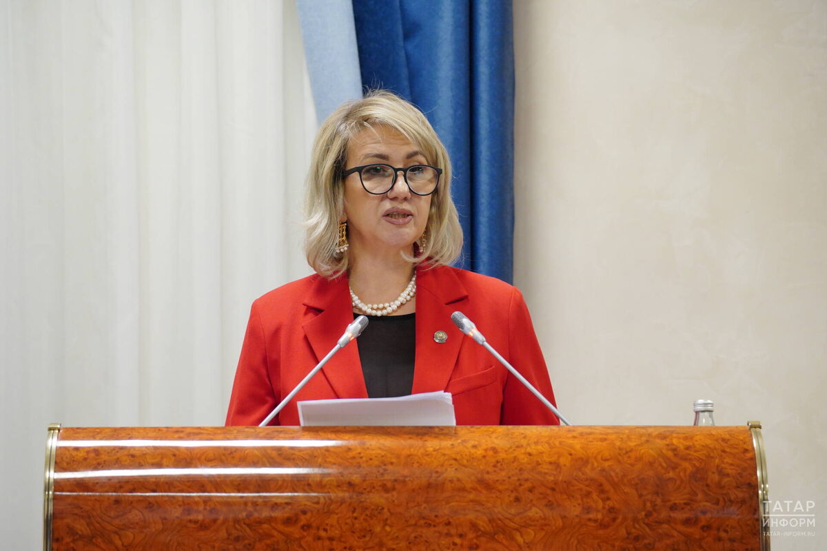Ирада Аюпова подчеркнула, что работа ведомства – это труд многотысячного коллектива единомышленников, активистов, общественниковФото: © Владимир Васильев / «Татар-информ»